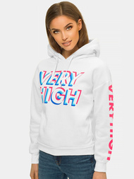 Sudadera de mujer blanca OZONEE JS/B26012