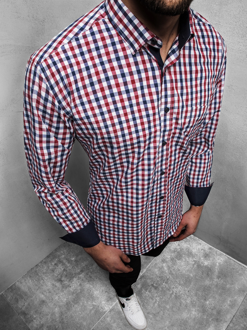 Camisa de hombre OZONEE B/K61Z