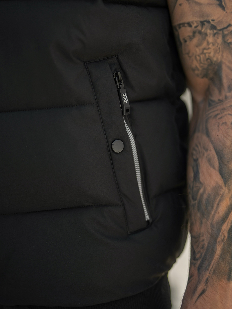 Chaleco de hombre negra OZONEE JS/32M1780/392