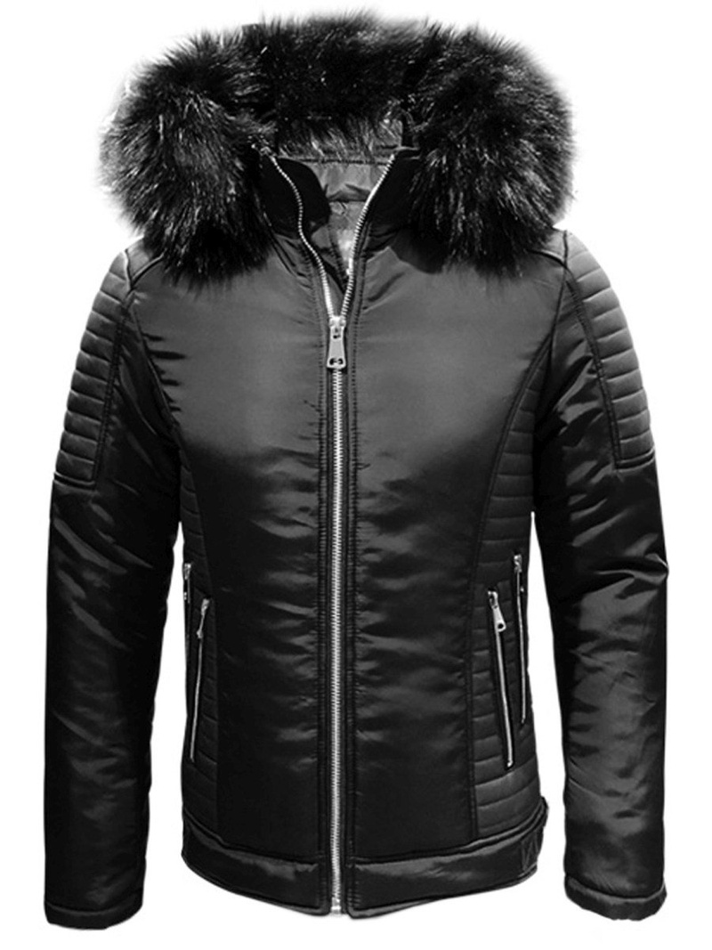 Chaqueta de hombre negra OZONEE O/88835