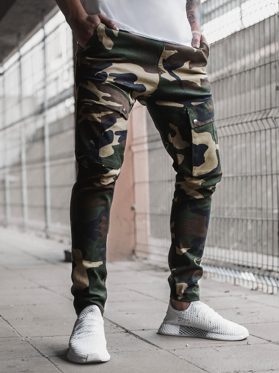 Jogger Militar Jogger Camuflaje Hombre Pantalón Jogger De Hombre