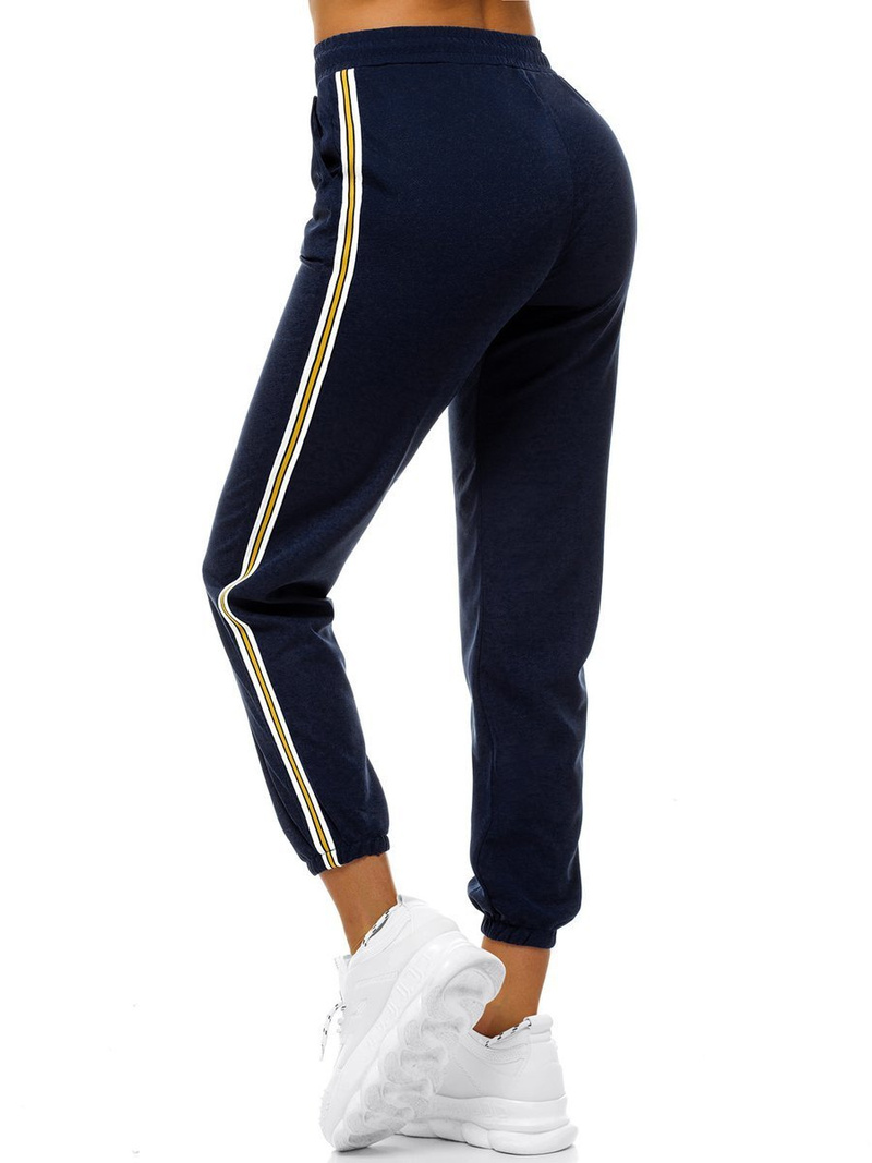 Pantalón de chándal para mujer azul marino OZONEE JS/1020/B4