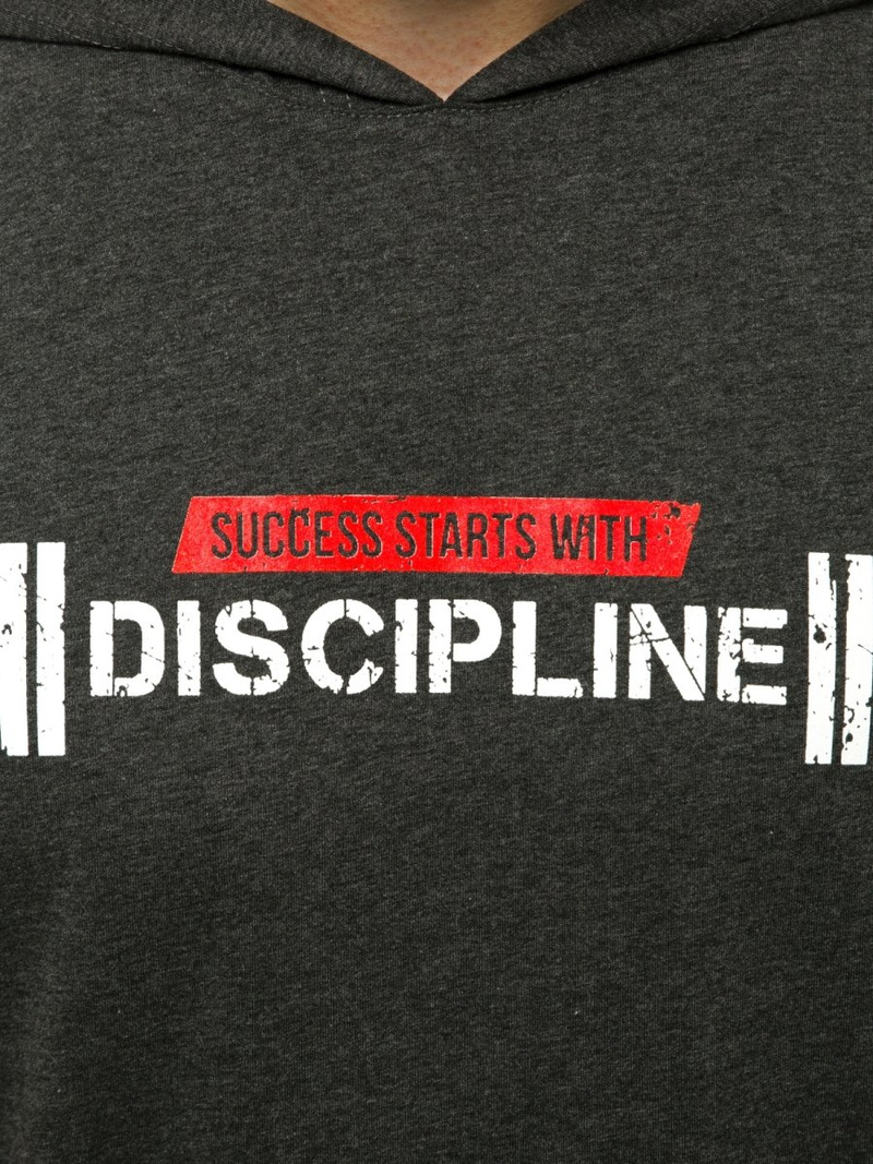 Camiseta sin mangas de hombre grafito OZONEE MACH/M1211