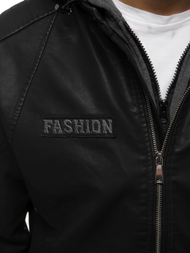 Chaqueta de hombre negra OZONEE JB/JP1127