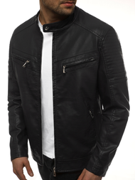 Chaqueta de hombre negra OZONEE JB/JP1125