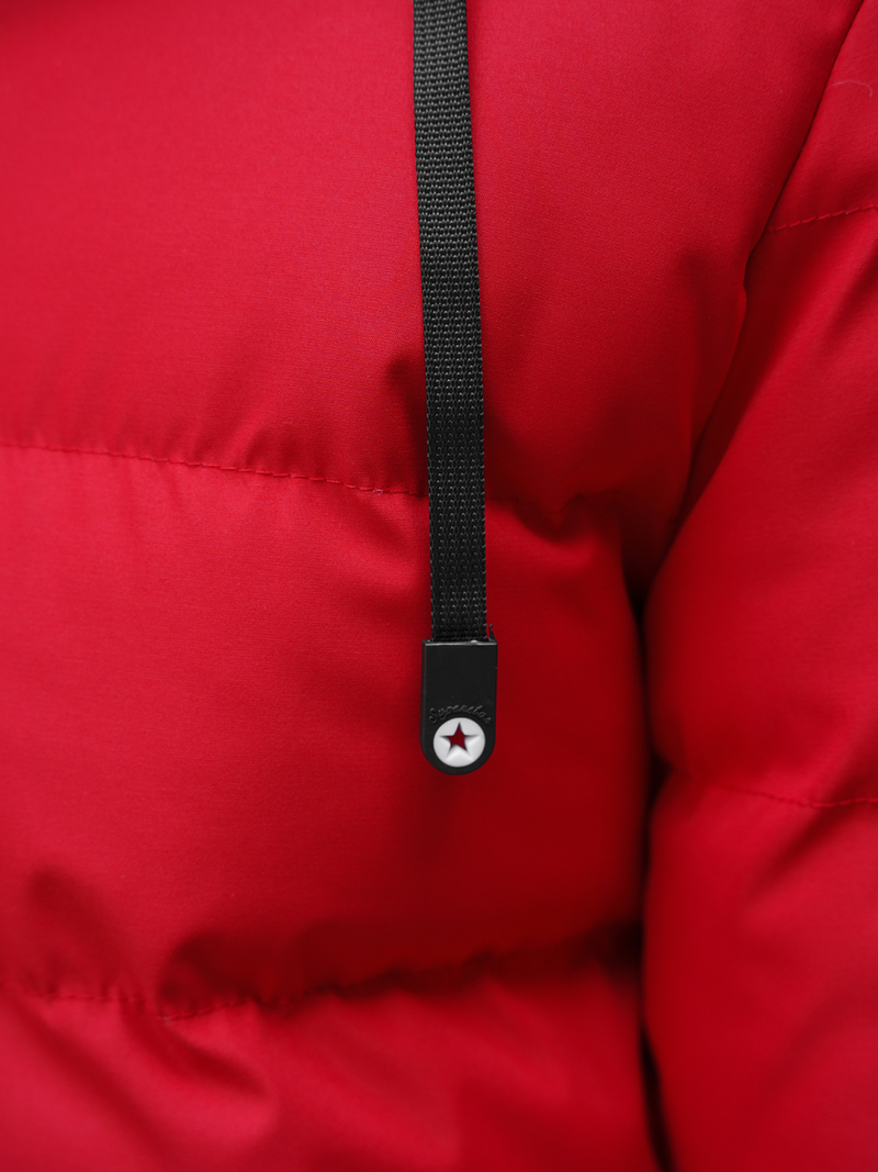 Chaqueta de hombre roja OZONEE JS/M761/270