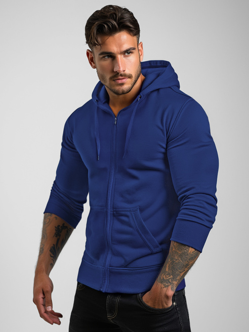 Sudadera de hombre cobalto OZONEE JS/2008