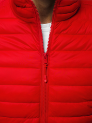 Chaqueta de hombre roja OZONEE JS/LY33