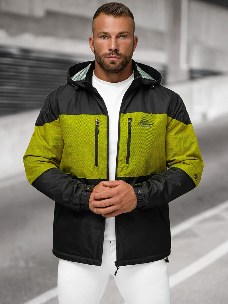 Chaqueta de hombre roja OZONEE JS/22M310/392Z