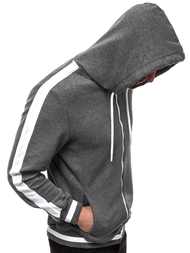 Sudadera de hombre grafito OZONEE A/1009Z