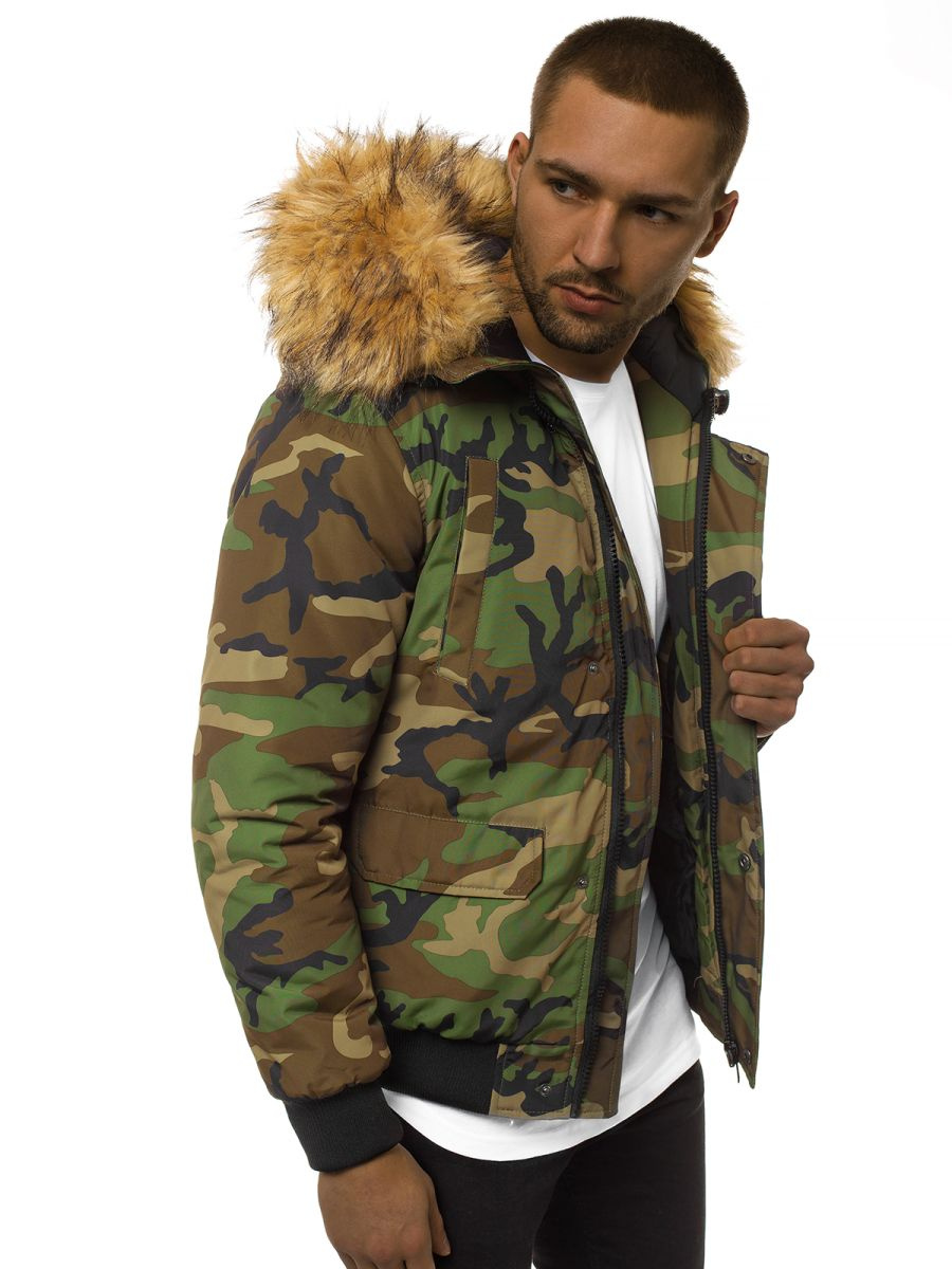 Chaqueta Camuflaje Hombre Chaqueta Gap Chore Para Hombre Verde Camuflaje  Chaquetas Gap Chore Hombre Verde Camuflaje En