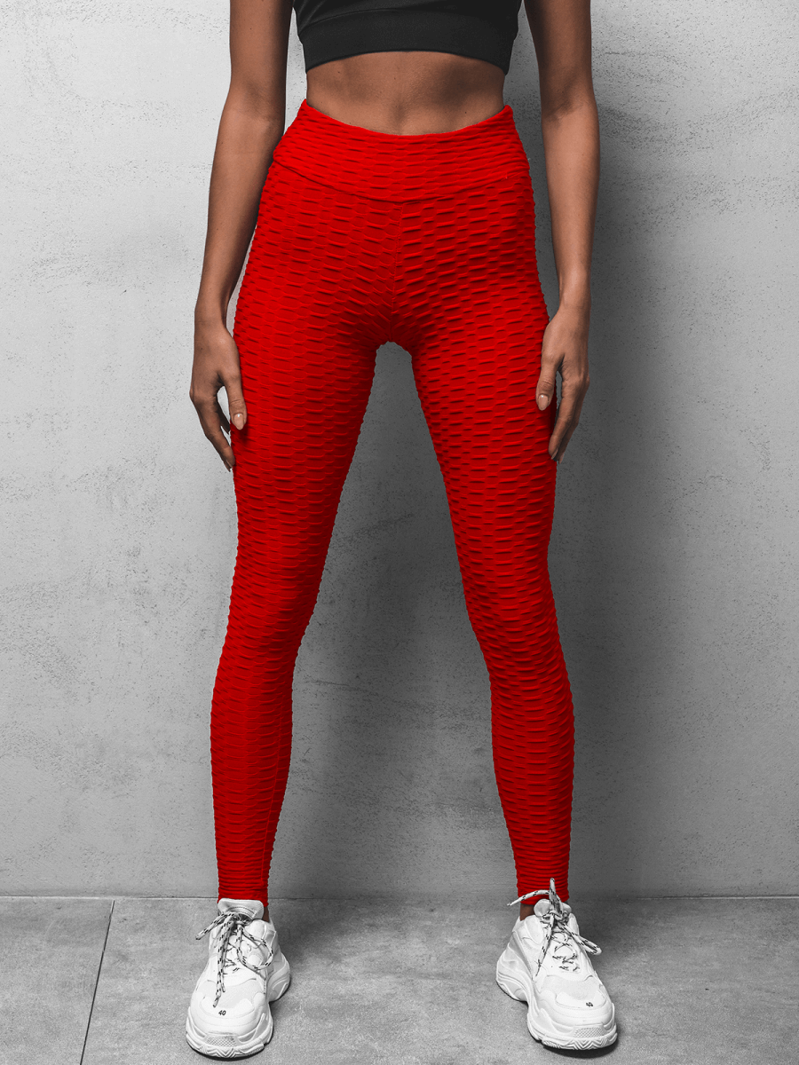 Leggings para mujer rojo OZONEE O/20475Z