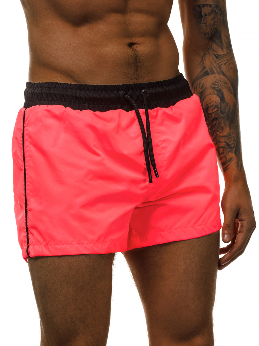 Pantalón corto de hombre rosa OZONEE B/181821 OZONEE