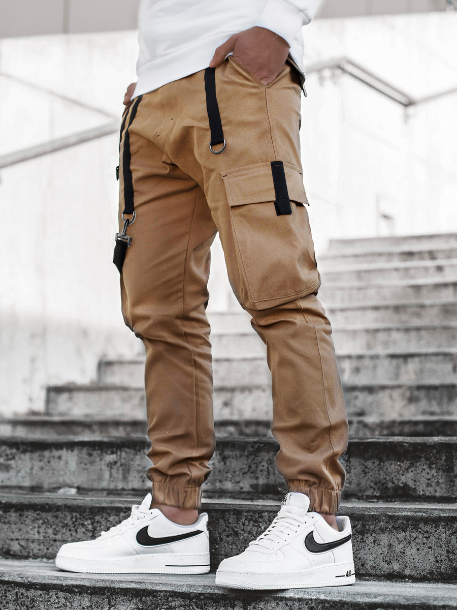 Pantalón Jogger De Hombre Camel Ozonee O 11106 Ozonee