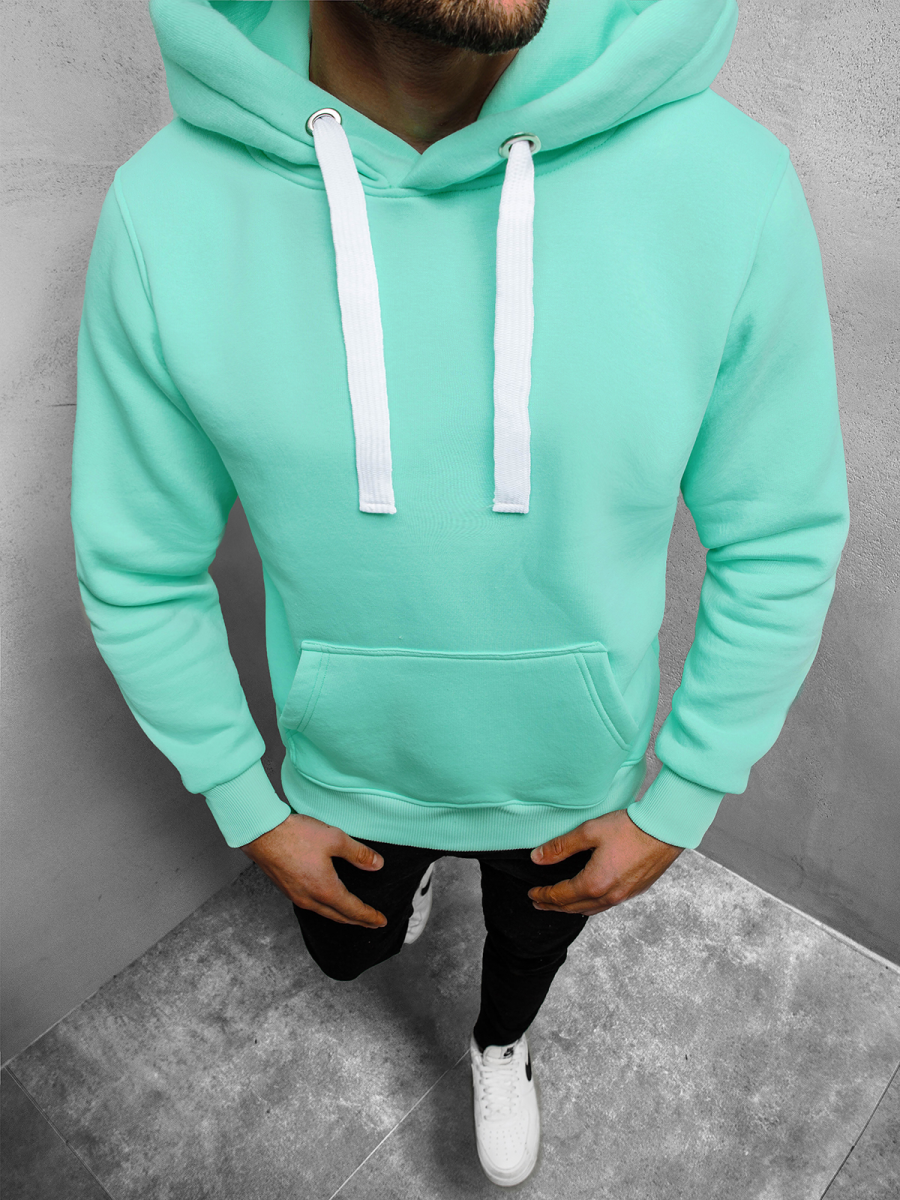 Sudadera color menta hombre hot sale