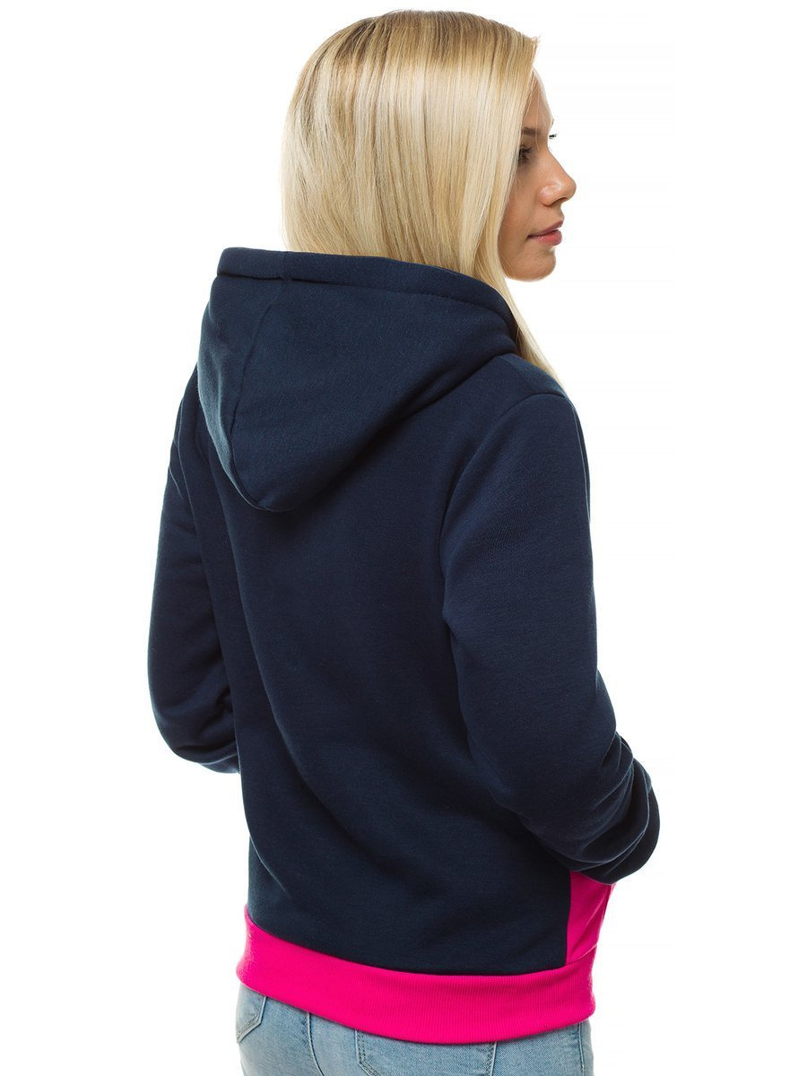sudadera nike mujer azul marino