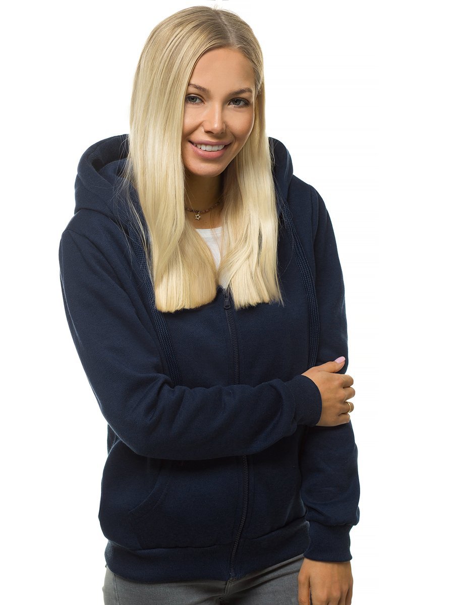 Women's Hoodie - Blue OZONEE JS/W03Z