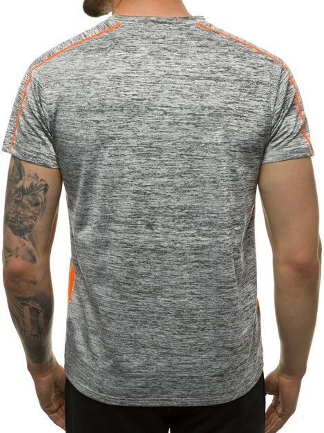Camiseta de hombre gris OZONEE JS/KS2100