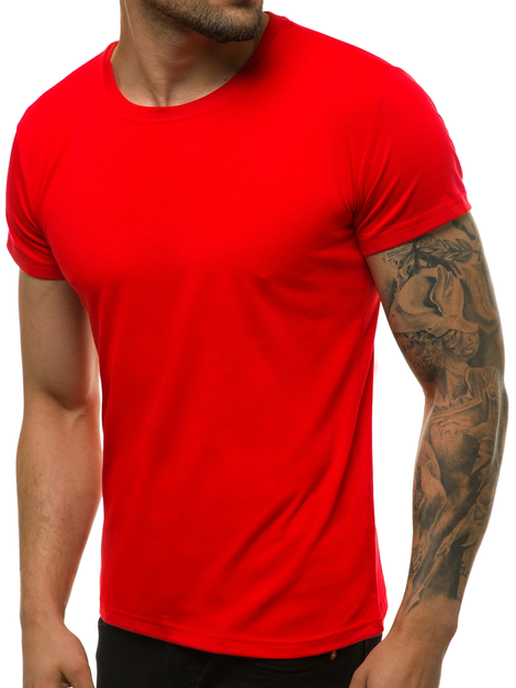 Camiseta de hombre roja/2 OZONEE JS/712005/59 