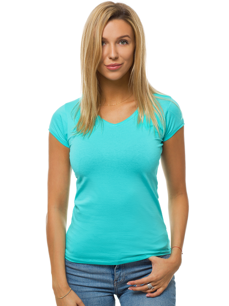 Camiseta de mujer azul OZONEE BT/71319B