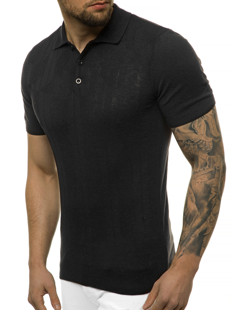 Jersey de hombre negra OZONEE L/2495
