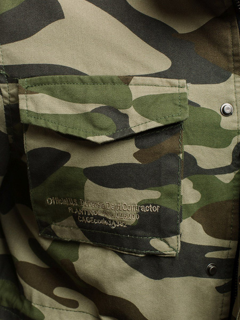 OZONEE N/5103 Chaqueta de hombre camuflaje
