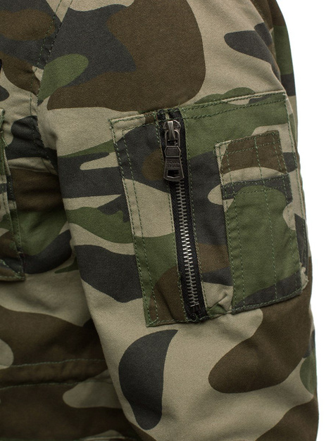 OZONEE N/5103 Chaqueta de hombre camuflaje