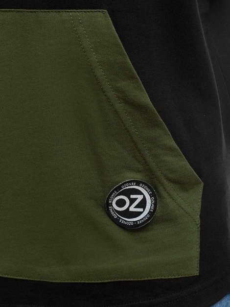 OZONEE O/2651 Camiseta sin mangas de hombre verde