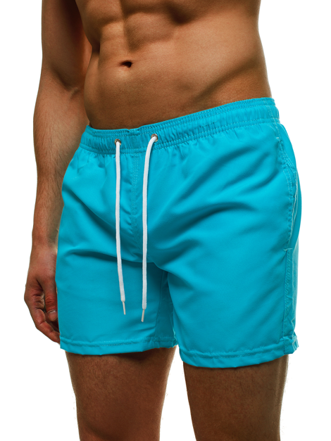 Pantalón corto de hombre azul OZONEE ST002-8