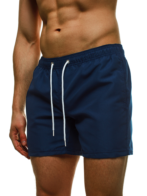 Pantalón corto de hombre azul marino OZONEE ST002-11