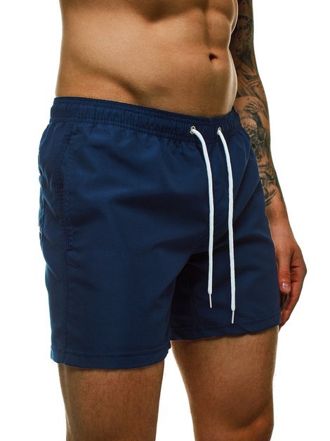 Pantalón corto de hombre azul marino OZONEE ST002-11