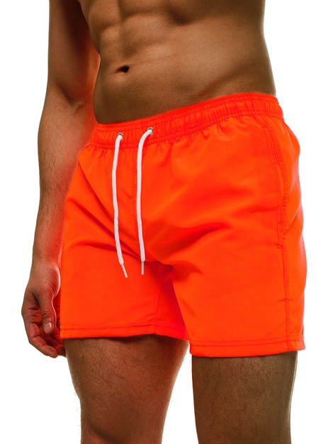Pantalón corto de hombre naranja OZONEE ST002-1