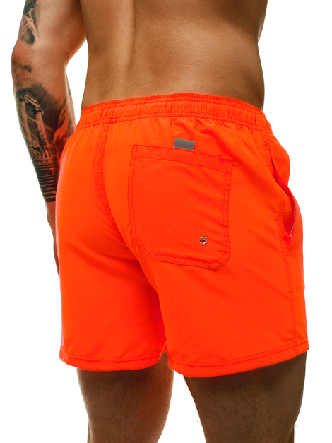 Pantalón corto de hombre naranja OZONEE ST002-1