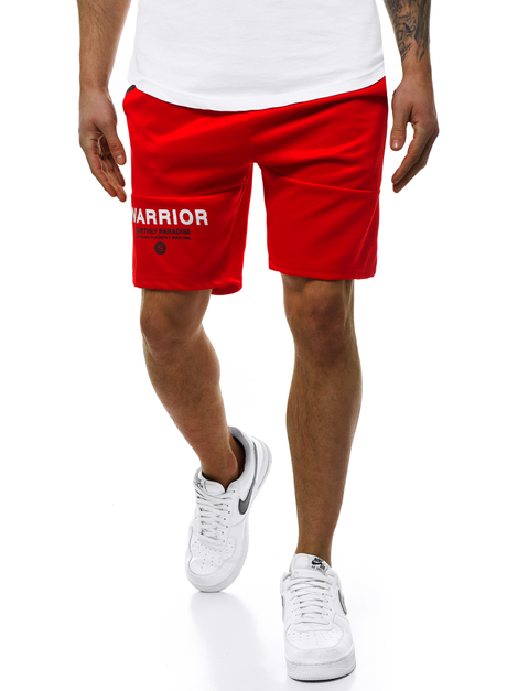 Pantalón corto de hombre rojo JS/KK300175