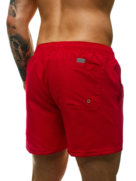 Pantalón corto de hombre rojo OZONEE ST002-5