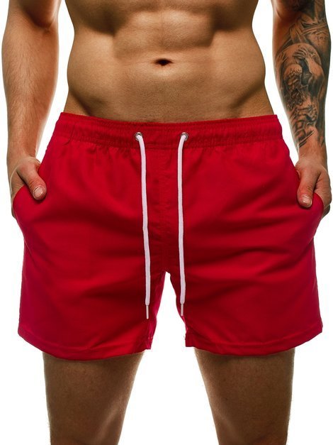 Pantalón corto de hombre rojo OZONEE ST002-5