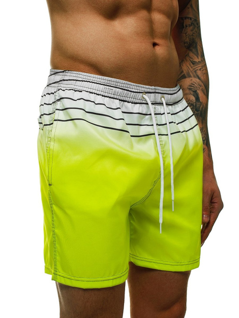 Pantalón corto de hombre verde OZONEE JS/YW02009-8