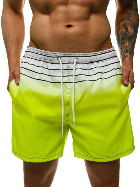 Pantalón corto de hombre verde OZONEE JS/YW02009-8