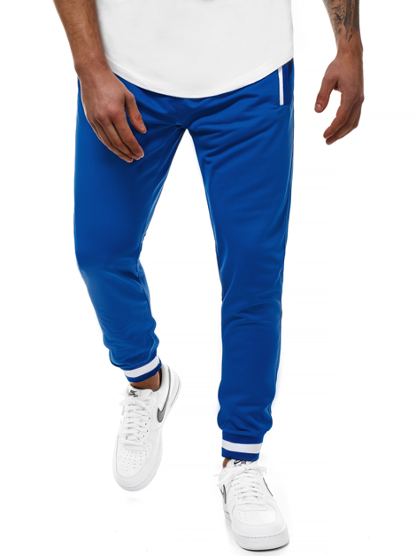 Pantalón de chándal de hombre azul OZONEE A/2134