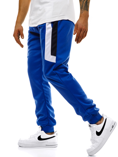 Pantalón de chándal de hombre azul OZONEE JS/JZ11019