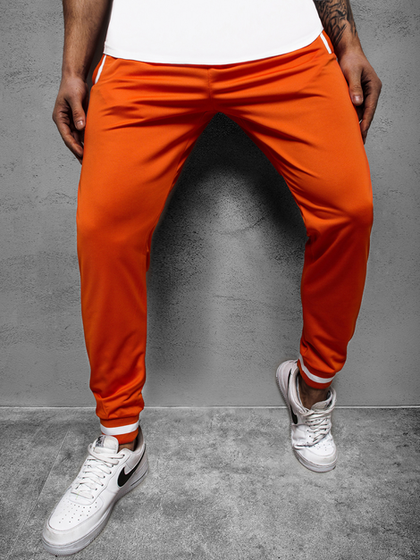 Pantalón de chándal de hombre naranja OZONEE A/2134Z