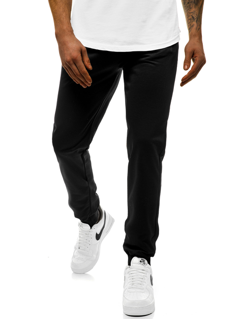 Pantalón de chándal de hombre negro JS/XW003S