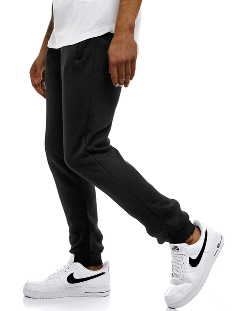 Pantalón de chándal de hombre negro JS/XW03