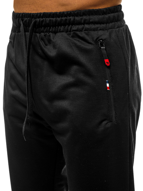 Pantalón de chándal de hombre negro JS/XW032S