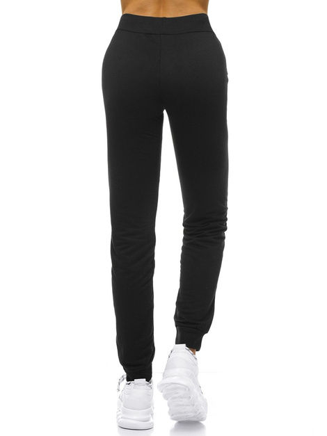 Pantalón de chándal para mujer negras OZONEE O/82053