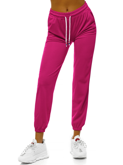 Pantalón de chándal para mujer rosa OZONEE JS/1020/A19