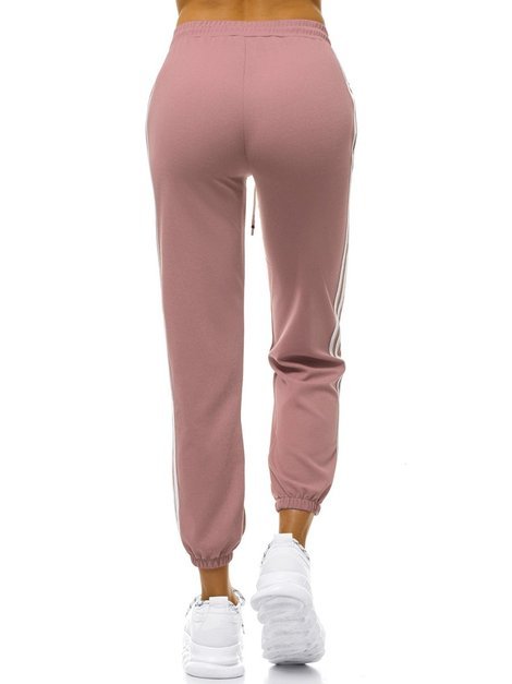 Pantalón de chándal para mujer rosa claro OZONEE JS/1020/A16