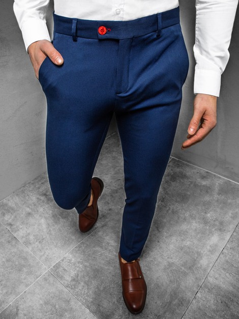 Pantalón de hombre azul OZONEE DJ/5511