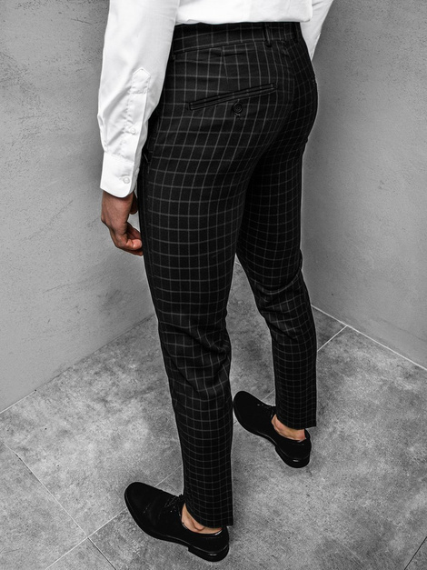 Pantalón de hombre negra OZONEE DJ/5510-1