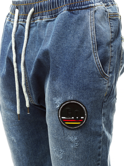 Vaqueros jogger de hombre azul claro OZONEE OT/2033